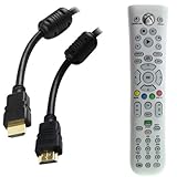 GTMax 6FT High Speed HDMI With Ethernet 1080p 2160p Gold Plated Cable + Remote Control Free (Gift Bl