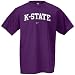 Nike Kansas State Wildcats Purple Youth Classic College T-shirt