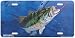 Bass & Worm - Largemouth Bass Art Print - License Plate Tag By Don Ray From Airstrike