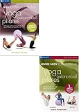 DVD : ABS and Lower Body Conditioning - Yoga, Balanceball, Pilates (2 pack)