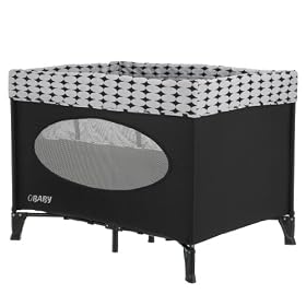 Obaby Naptime Basinette Travel Cot (Midnight)