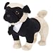 Men In Black 3 MIB 3 Frank the Talking Pug Plush Doll Figure Toy