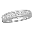 14K White Gold Diamond Ring/Band - 0.40 Ct.