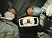 A Dentist and Dental Hygienist Prepare for an Examination National Geographic Collection Photographic Poster Print by Joel Sartore, 64x48