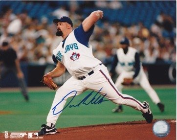 David Wells Autographed/Hand Signed Toronto Blue Jays 8x10 Photo