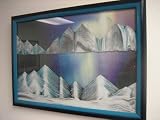 サンドピクチャー オーロラ W4(22×33センチ)の画像
