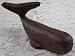 Small Cast Iron Sperm Whale Paperweight