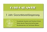 Gold-Garantiekarte / Garantie / Garantieverlängerung Typ 1015 zur Verlängerung Ihrer normalen Garantiezeit um ein weiteres Jahr - gültig für alle Digitalkameras bis zu einem Wert von 2385 Euro