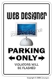 WEB DESIGNER ~Sign~ parking design geek site mac gift