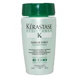 Kerastase Resistance Bain De Force Fortifying Shampoo For Weakened to Fragile Hair, 8.5 Ounce
