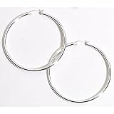 Signature Tarnish Free Large Hoop Earrings