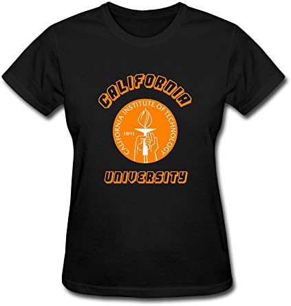 California Institute Of Technology Cool Custom Womens Tshirt Black XL