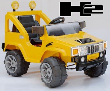 Kids Ride On RC Remote wheels electric car Hummer H2 YELLOW OR BLACK