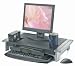 Fellowes Office Suites Large Monitor Riser, Black/Silver