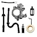 USPEEDA Oil Pump Oiler & Worm Gear Spring for Stihl 029 039 MS290 MS310 MS390 MS311 MS391