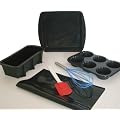 WellBake Silicone Bakeware 6 Pce Gourmet Chef Gift Set. Heavy Duty Non-Stick Silicone + 10 Year Guarantee