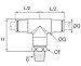 Legris LF3600 Series 3608 - Metric-BSPT