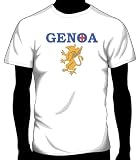 Genoa C.F.C. Basic Logo Tee, Adult Medium - White
