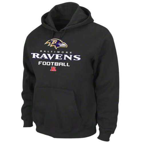 Baltimore Ravens Critical Victory Hooded Sweatshirt Large