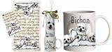 Buy ~~ Bichon Frise Puppy Dog Breed Gift Set ~~ Includes 11 ounce COFFEE MUG and matching Tea Towel