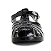 Kali Girls Retro Jelly Buckle Closure Slingback Cloused Toe Sandals (Toddler)