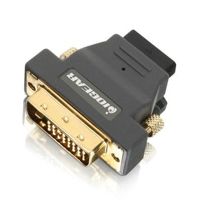 IOGear GHDMIFDVIM Gold-plated HDMI (F) to DVI-D Dual Link (M) Adapter