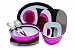French Bull 12-Piece Melamine Dinnerware Set, Splice