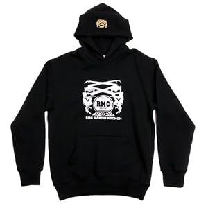RMC Martin Ksohoh silver LOGO hoodie. REDM0711