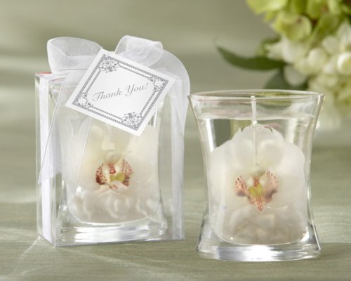 White Orchid Gel Candle