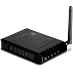 TRENDnet 150 Mbps Wireless N Access Point TEW-650AP (Black)