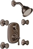 Moen 263ORB Kingsley Moentrol Vertical Spa without Valve, Oil Rubbed Bronze