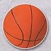 Basketball Auto Coaster - Single Coaster for Your Car
