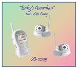 Baby's Guardian : 1.8 Two Room Handheld Video Monitor Set From Safe Baby