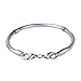 8.3 Inches Silver Plated Snake Chain Bracelet -