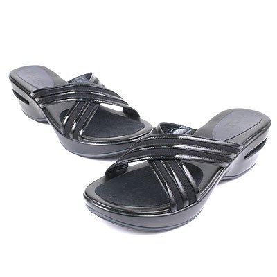 Buy Cole Haan  Cole Haan Nike Air  G series -- *Air Vela Slide Black Patent D24139 -- Ladies