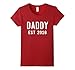Daddy Est. 2016 T-Shirt | Dad Established 2016 T-Shirt