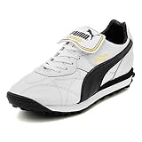 PUMA(プーマ) AVANTI JS(アヴァンティJS) 352017 05 ホワイト/ブラック/ゴールドフォイル