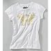 Billabong T-Shirt Frauen, weiß/gold
