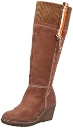 s.Oliver Casual 5-5-26604-29, Damen Fashion Stiefel, Braun (ESPRESSO 322), EU 42