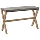 Arteriors Jerald Metal Clad/Wood Console Table