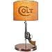 Colt Revolver Lamp - Western Style Decor for the Firearm Handgun Enthusiast