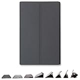 FreedomCase ® for Surface Pro/Pro 2 - Adjustable Stand and Case for Microsoft Surface Pro / Surface Pro 2 (Black Polyurethane)