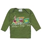 Choo Choo Long Sleeve Tee in Forest ~ 3 - 6 Months