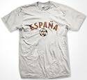 Espana Flag Crest Soccer T-shirt, Spain World Cup Espana Shirt, International Soccer T-shirts (Many Colors Available)