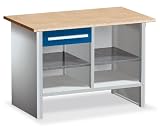 Produkt-Bild: Werkbank mit 1 Schublade, BxTxH 1200x600x830 mm