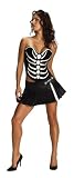Skeleton Shirt And Skirt Set