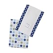 SwaddleDesigns Baby Burpies 2-pc. Set - Navy Dots and Stars
