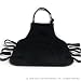 LamsonSharp Black Leather 4-Pocket Apron