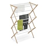 Honey-Can-Do Wooden Clothes Drying Rack