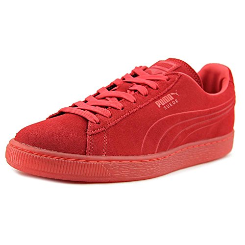 red suede pumas men's